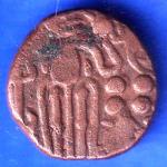 Ancient India Raja Raj Chola Chola Octopus Man Coin ANH2497
