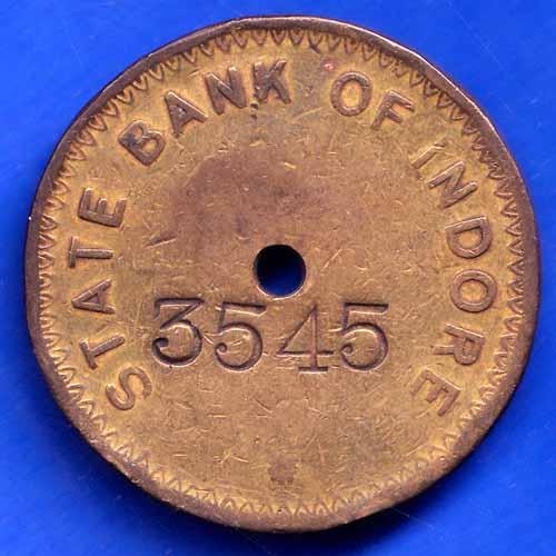 BANK TOKEN STATE BANK OF INDORE 3545 ANH1450