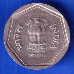Republic India 1985 Bombay Mint One Rupee Coin ANH2893