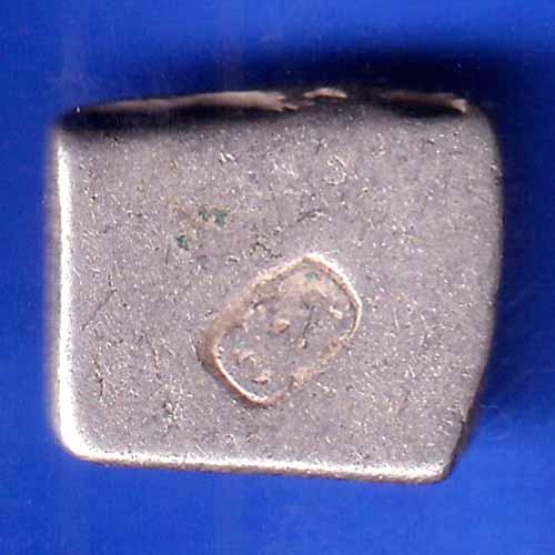 ANCIENT INDIA MAURYAN PERIOD ANIMAL STANDING MAGADH DYNASTY SILVER PUNCHMARK ANH1999