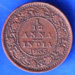 British India 1933 George V King Emperor1/12 ANNA Coin ANH2647