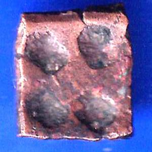 Ancient India Small Copper Punchmark ANH2600