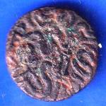 Ancient India Raja Raj Chola Chola Octopus Man Coin ANH2548
