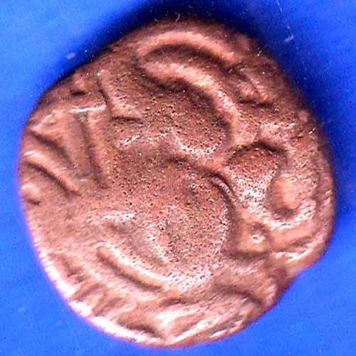 Ancient India Raja Raj Chola Chola Octopus Man Coin ANH2550