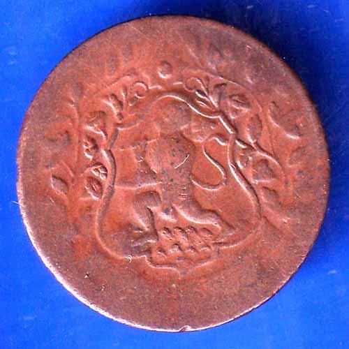 ratlam state Ranjit Singh 1 Paisa copper coin ANH2897