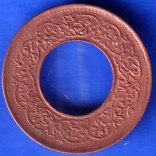 British India 1944 George VI King 1 Pice Copper Coin ANH1055