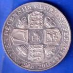 ELIZABETH II DEI-GRA REGINA. GIBRALTAR ONE CROWN NOVEM DECENNIIS GLORIOSE PERACTIS 1926-2016  ANH2404