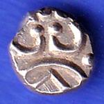 TRAVANCORE STATE Ayilyam Thirunal Rani Gouri Lakshmi Bayi Fanam HSK357