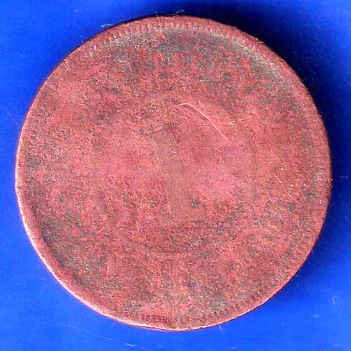 STRAITS SETTLEMENTS 1885 VICTORIA QUEEN ONE CENT ANH3056