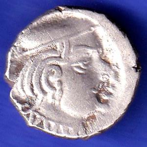 Ancient India Kshtrap Dynasty Kings Portrait Silver Coin SK114