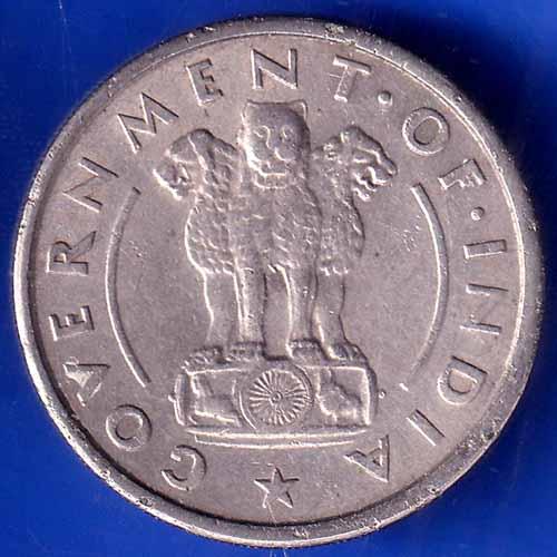 Governnment Of India 1950 Bombay Mint  One Rupee Coin ANH1920