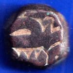 Mughal Akbar One Dam Rare Copper Coin ANH1922