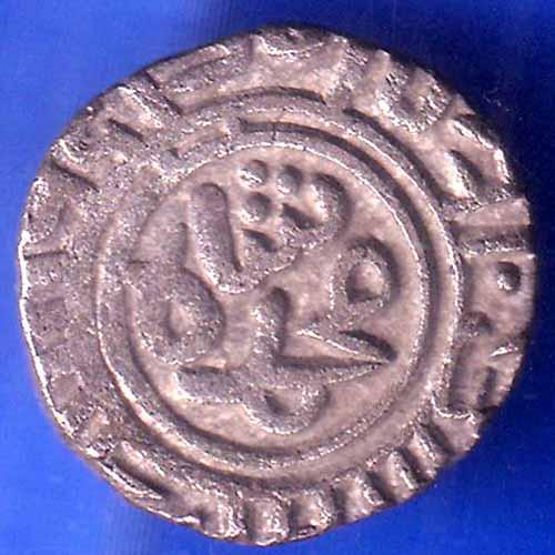 DELHI SULTAN Ala al-Din Muhammad Shah billon 6 GANI RARE COIN ANH1924