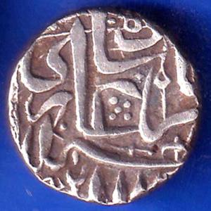 Mughal Akbar Mahmudi Silver Coin ANH2006