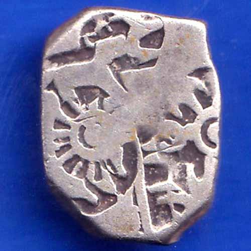 Ancient India Mauryan Period Magadh Dynasty Silver Punchmark ANH1957