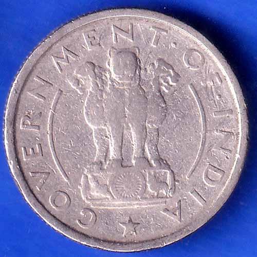 Government of India 1954 half Rupee KOLKATA MINT Coin ANH2457