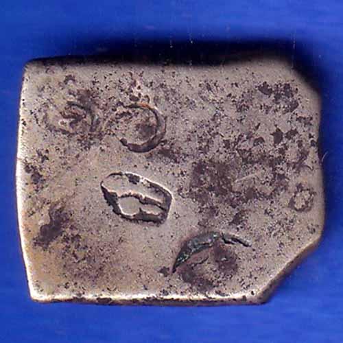 Ancient India Mauryan Period Magadh Dynasty Silver Punchmark ANH1174