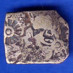 Ancient India Mauryan Period Magadh Dynasty Silver Punchmark ANH1174