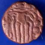 Ancient India Raja Raj Chola Chola Octopus Man Coin ANH1932