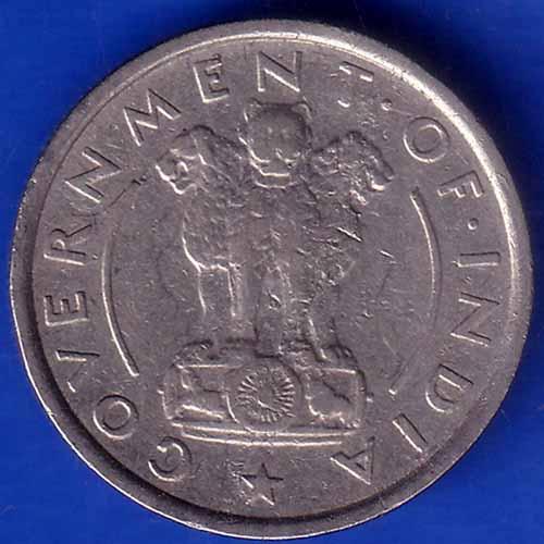 Government of India 1954 half Rupee Coin ANH1183