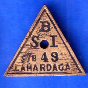 BANK TOKEN STATE BANK OF INDIA LAHARDAGA NO.49 ANH2306