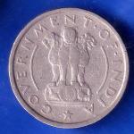 Government of India 1954 half Rupee calcutta MINT Coin ANH2806