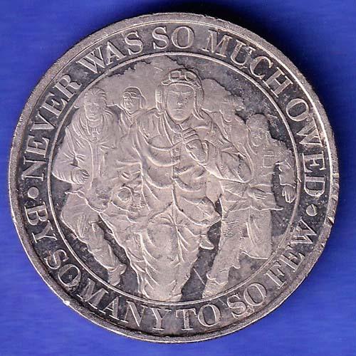 ELIZABETH II DEI-GRA REGINA. GIBRALTAR 2020 HALF CROWN NEVER WAS SO MUCH OWED BY SOMANYTO SO FEW SK613