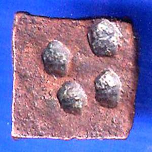 Ancient India Small Copper Punchmark ANH2558