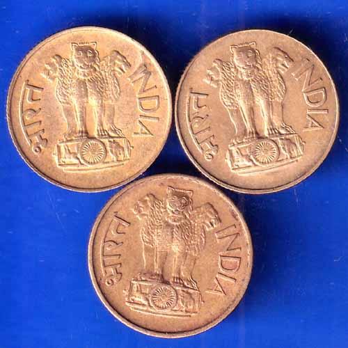 SET OF 3: Republic India 20 PAISA COIN DIFFRENT YEAR AND DIFFRENT MINT COINS ANH2658