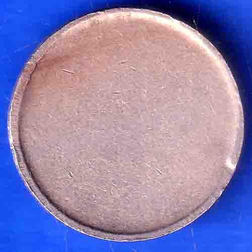 1 Rupee Both Side Plan Flat Circle,Coin ANH3457