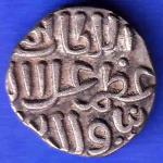 Delhi Sultan Mohammad Bin Tughlaq 6 Gani coin HSK59