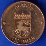 Finland 10 Markkaa Aland 1991 tio deler tio mark ANH998