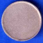 1 Rupee Both Side Plan Flat Circle,Coin ANH3457
