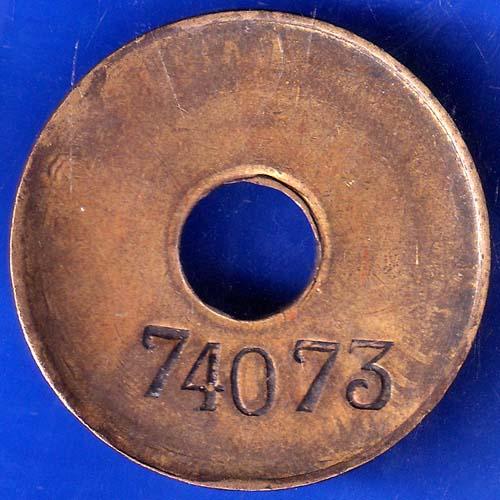 TOKEN 74039 CALCUTTA P&A OFFICE TOKEN ANH363