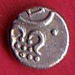 TRAVANCORE STATE RAJARAM VERMA IV SILVER CHUKRAM :- SB11