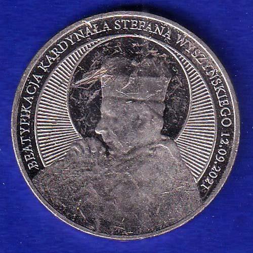 Medal Beatyfikacja Kard. Stefana Wyszyńskiego 12.09.2021  SB98