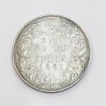 1 Re Britsh India 1901 silver coin
