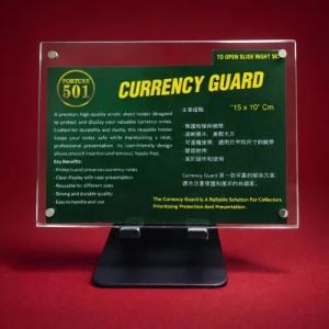 Currency Guard – Durable & Reusable Note Protection Holder (15 X 10 Cm) Fortune 501