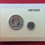 2006 – Jagat Guru Shree Narayan Gurudev UNC 2 Coins Set (Rs.100, Rs.5)