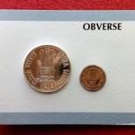 2009 – Saint Alphonsa Birth Centenary UNC 2 Coins Set (Rs.100, Rs.5)