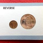 2009 – Saint Alphonsa Birth Centenary UNC 2 Coins Set (Rs.100, Rs.5)