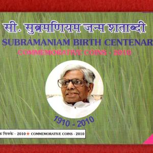 2010 - C.Subramaniam Birth Centenary UNC Coin Set