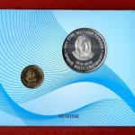 2010 - Mother Teresa Birth Centenary UNC 2 Coins Set (Rs.100, Rs.5)
