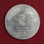 50 Paise Ashoka Lion Capital 2009 Coin