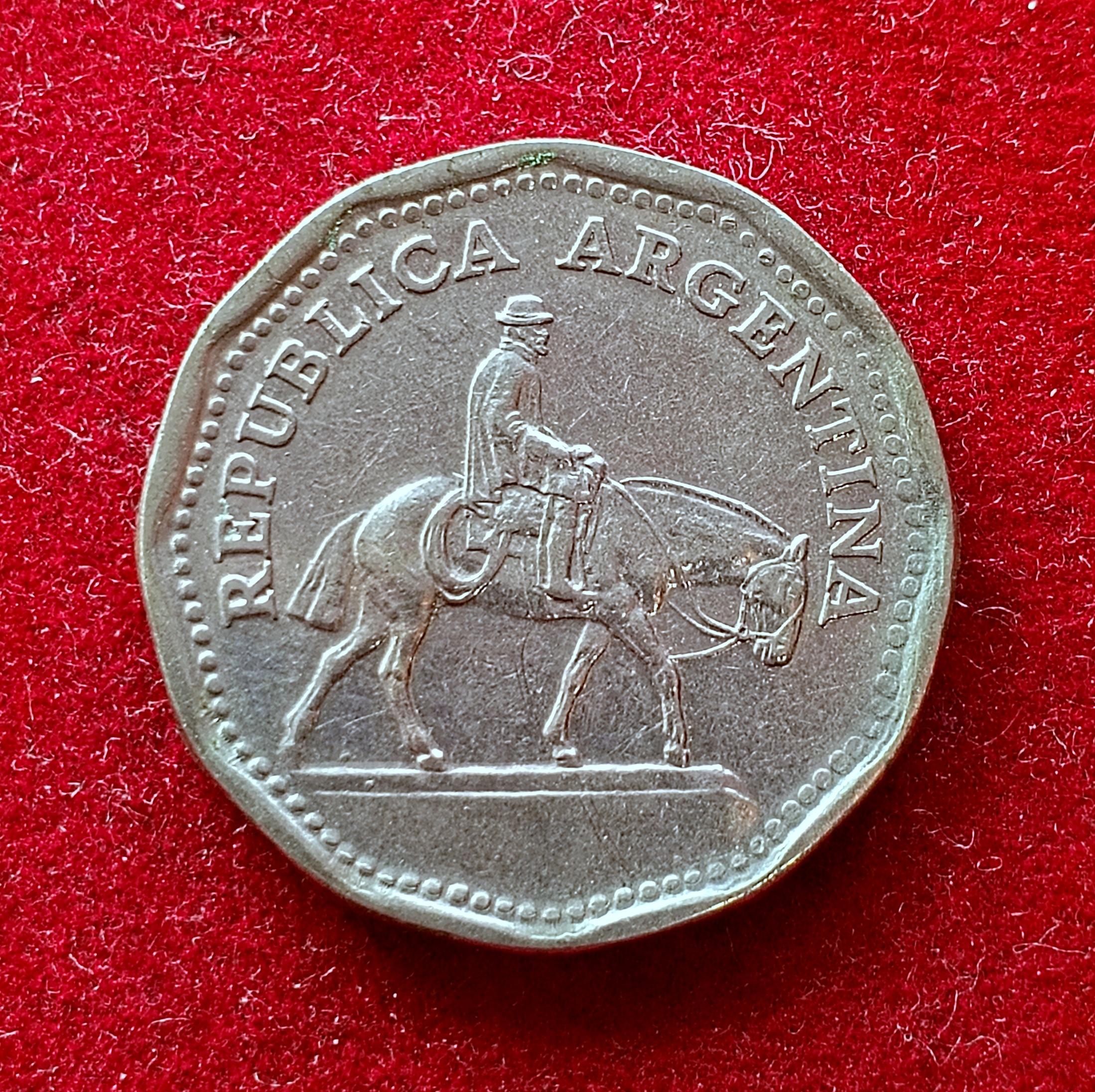 Argentina 10 pesos 1963 Coin