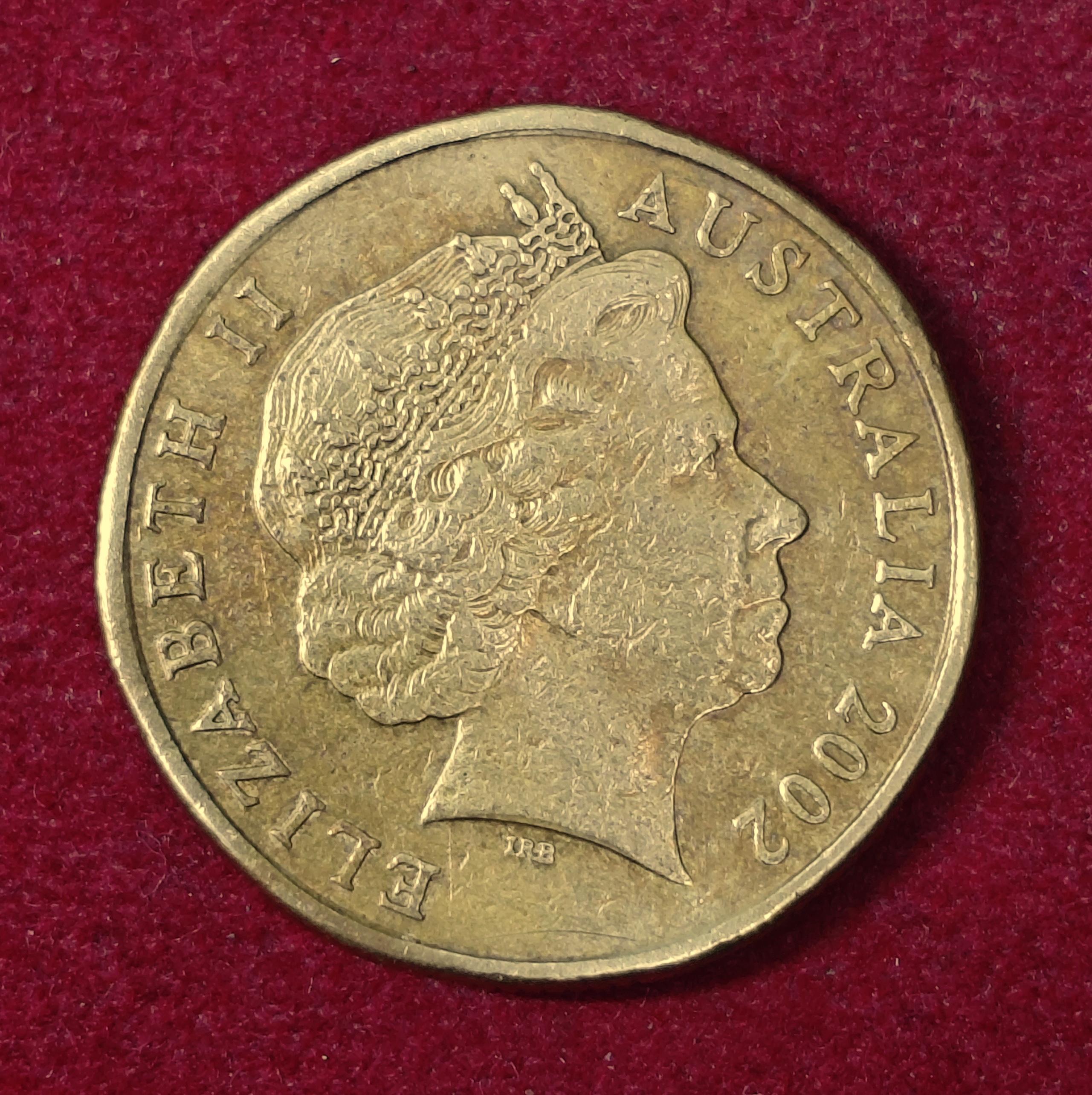 Australia 1 Dollar Elizabeth II Year of the Outback 2002 Commemorative Coin