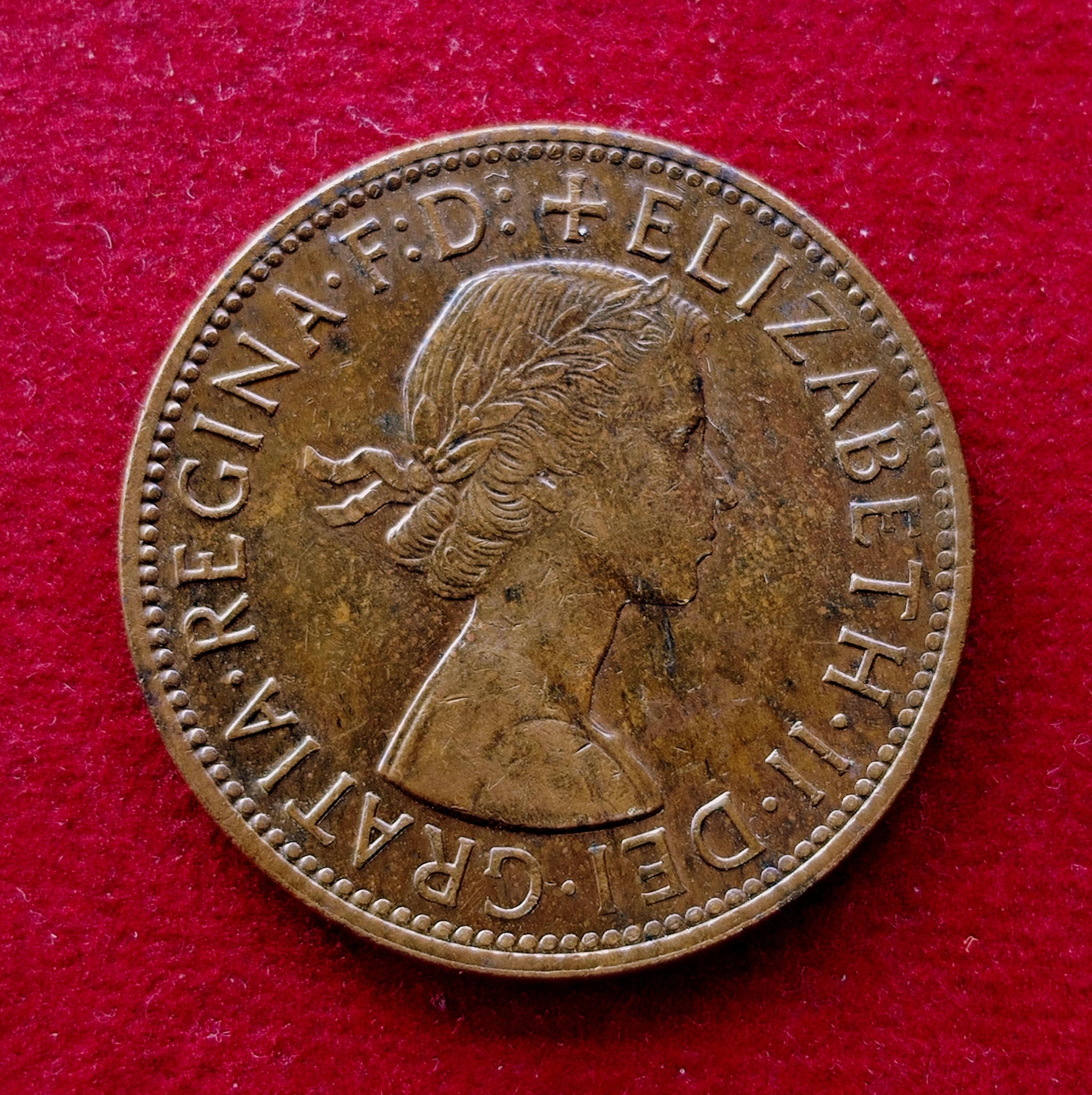 Australia 1 Penny Elizabeth II 1955 Coin