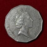 Australia 50 Cents - Elizabeth II Bass and Flinders 1998 Coin