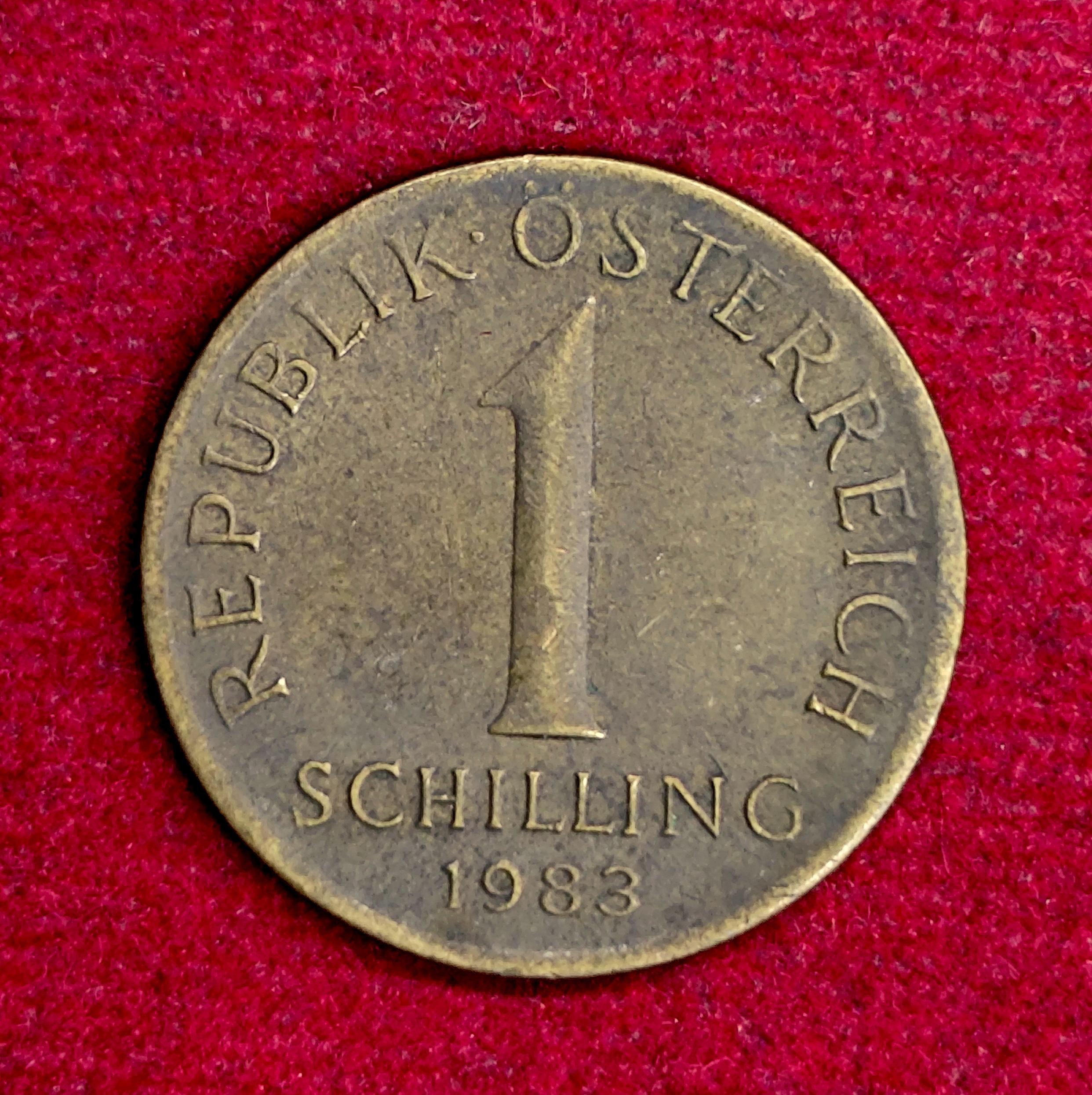 Austria 1 Schilling 1983 Coin