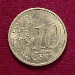 Austria 10 Euro Cent 2nd map St. Stephen's Cathedral 2002 Coin